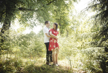 Museum Gardens York Engagement shoot