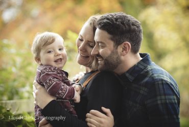 Autumn family shoot in Burnsall