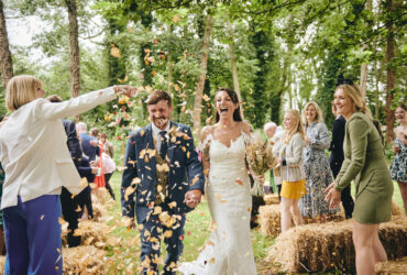 Garden Tipi Wedding Photography in Weatherby