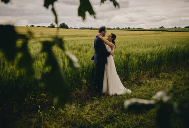 Outdoor Wedding Ceremony at Priory Cottages