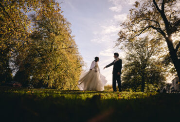 Sunny October Wedding Photography at Bilton House Harrogate
